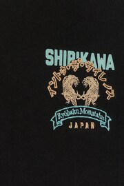 River Island Black Boys Shirikawa Back Print Graphic T-Shirt - Image 6 of 6