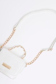 River Island White Girls Iridescent Mini Cross Body Bag - Image 5 of 6