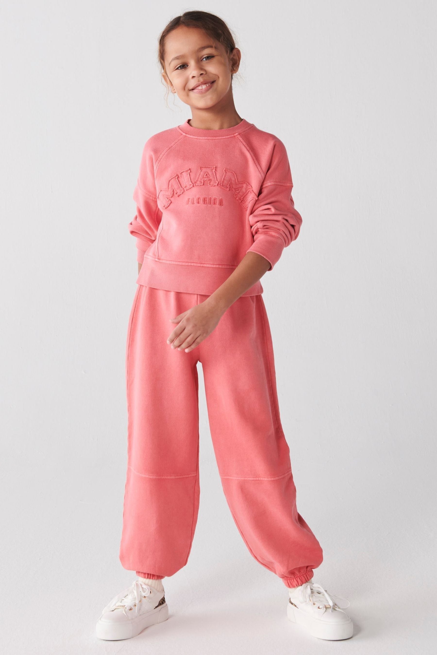 River island pink sweatshirt discount