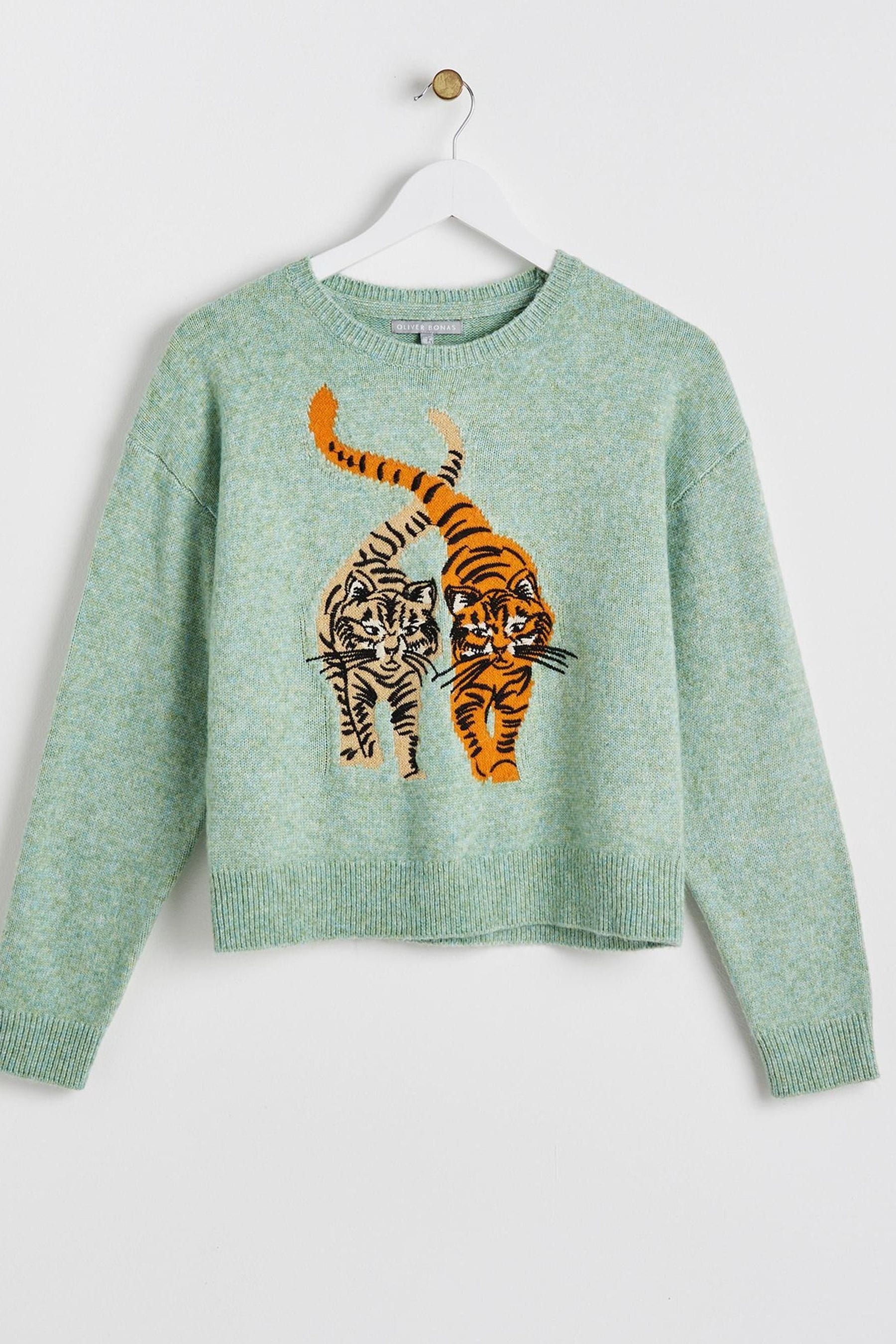 Oliver bonas green jumper sale