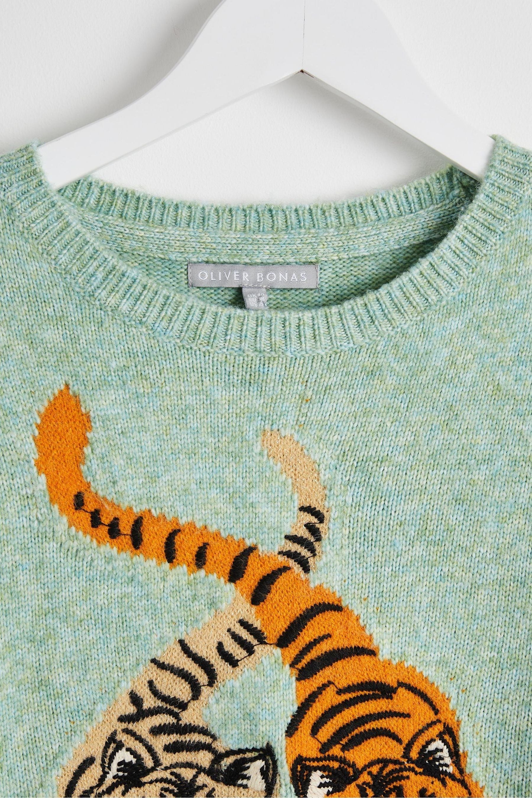 Oliver bonas green jumper sale