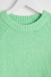 Oliver Bonas Green Longline Knitted Jumper - Image 4 of 8