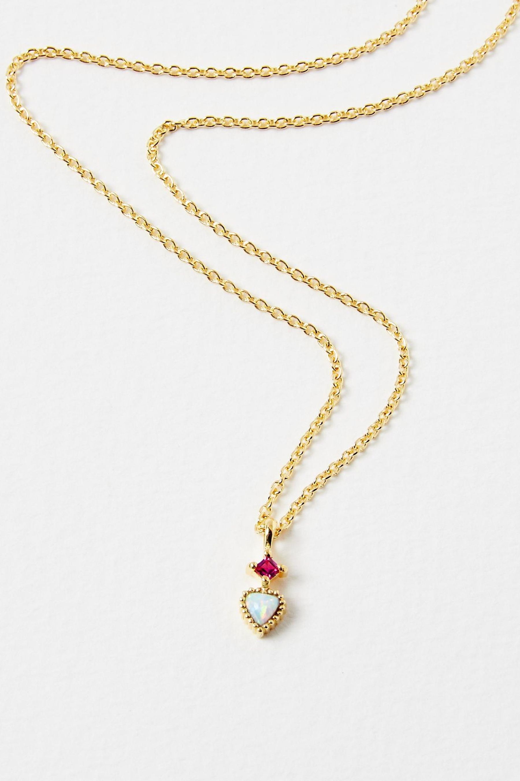 Oliver bonas heart necklace new arrivals