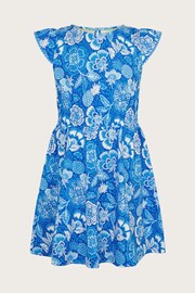 Monsoon Blue Heritage Fruit Print Dress - Image 2 of 4
