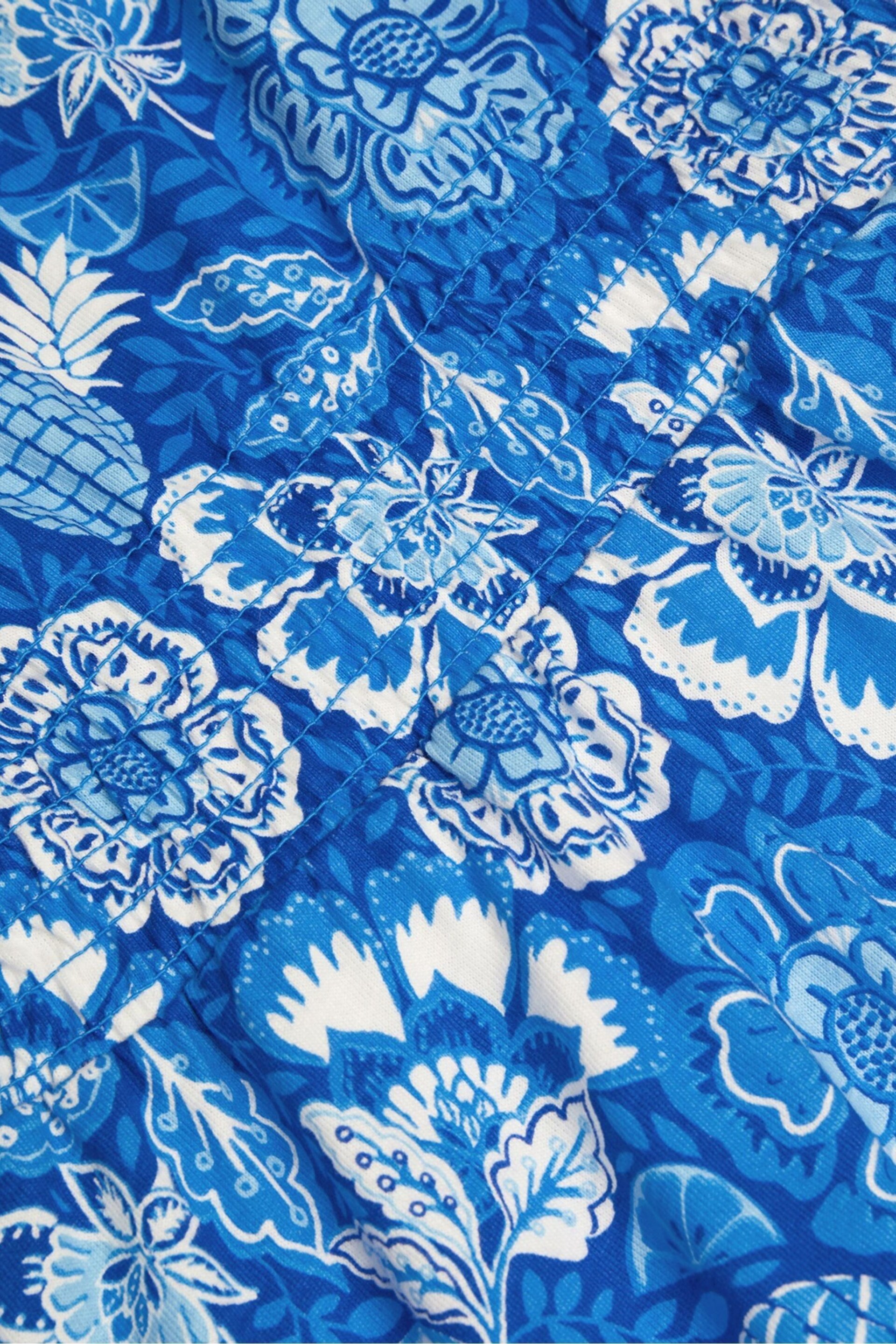 Monsoon Blue Heritage Fruit Print Dress - Image 4 of 4