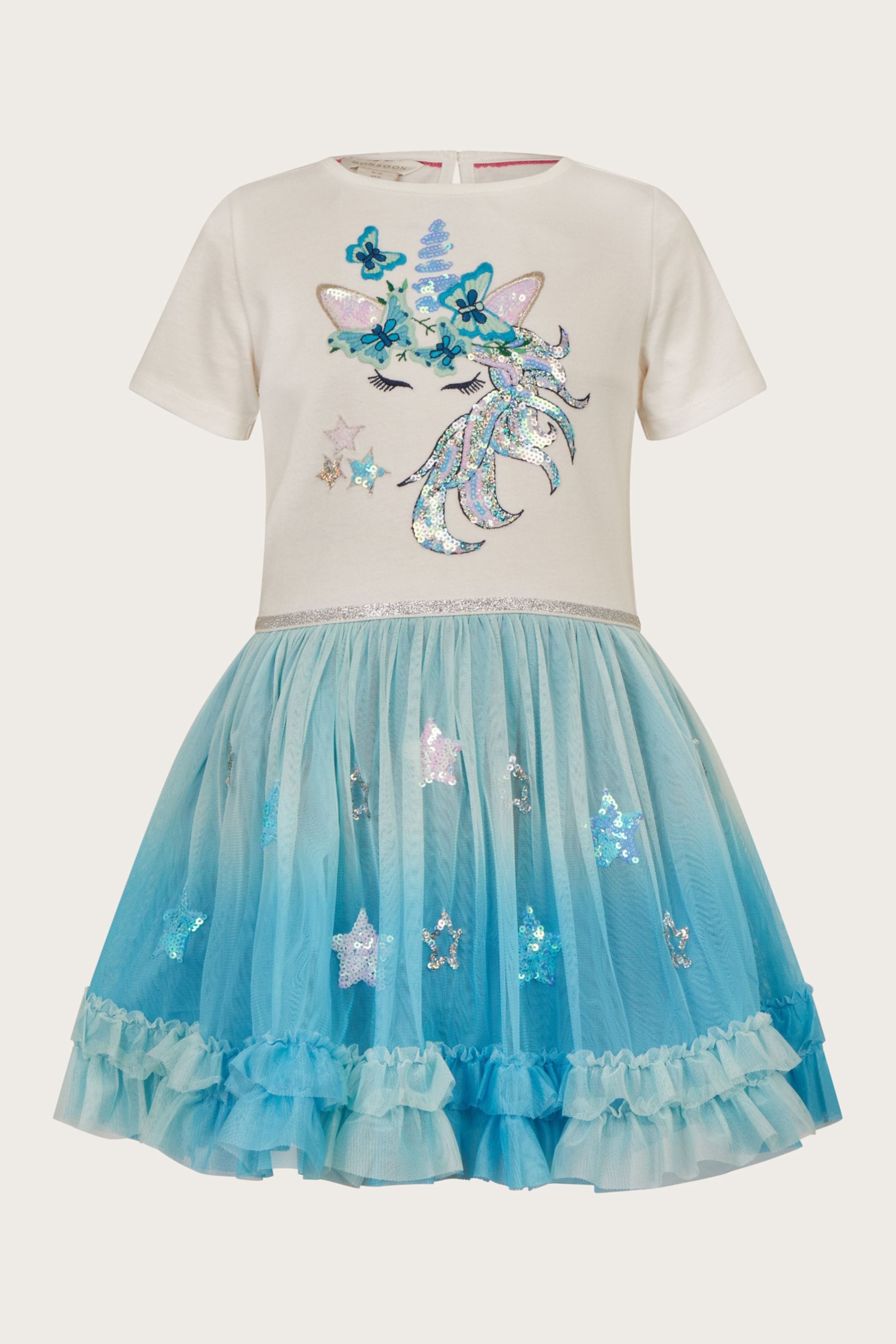 Monsoon elouise unicorn dress 2025