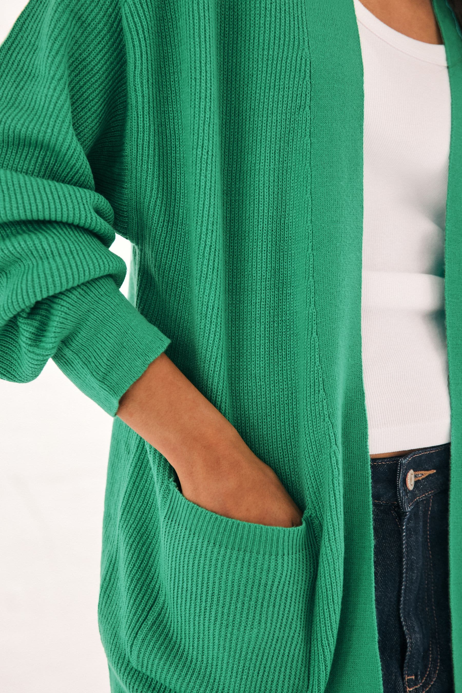 Long cosy cardigan store