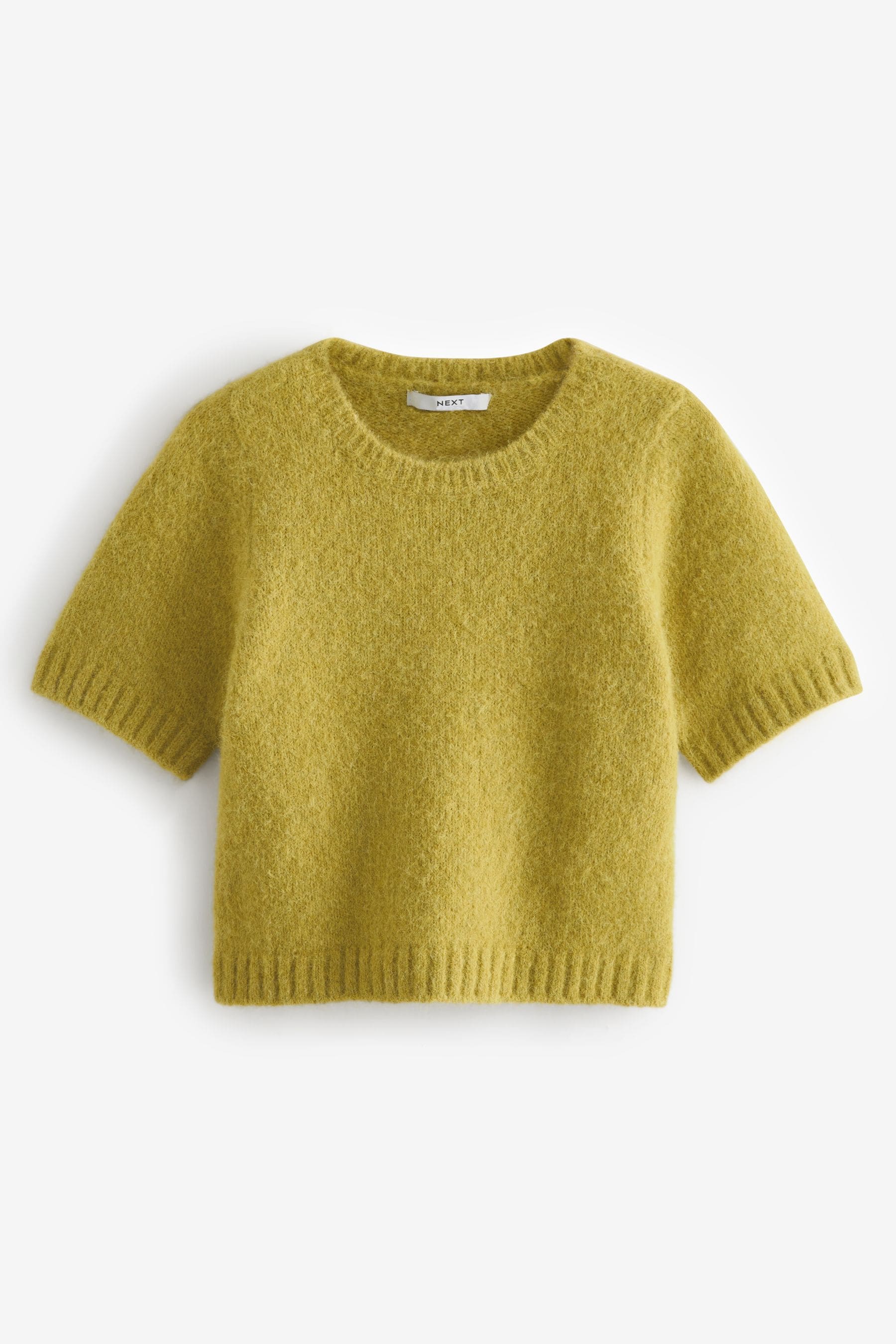 Lime green jumper zara hot sale