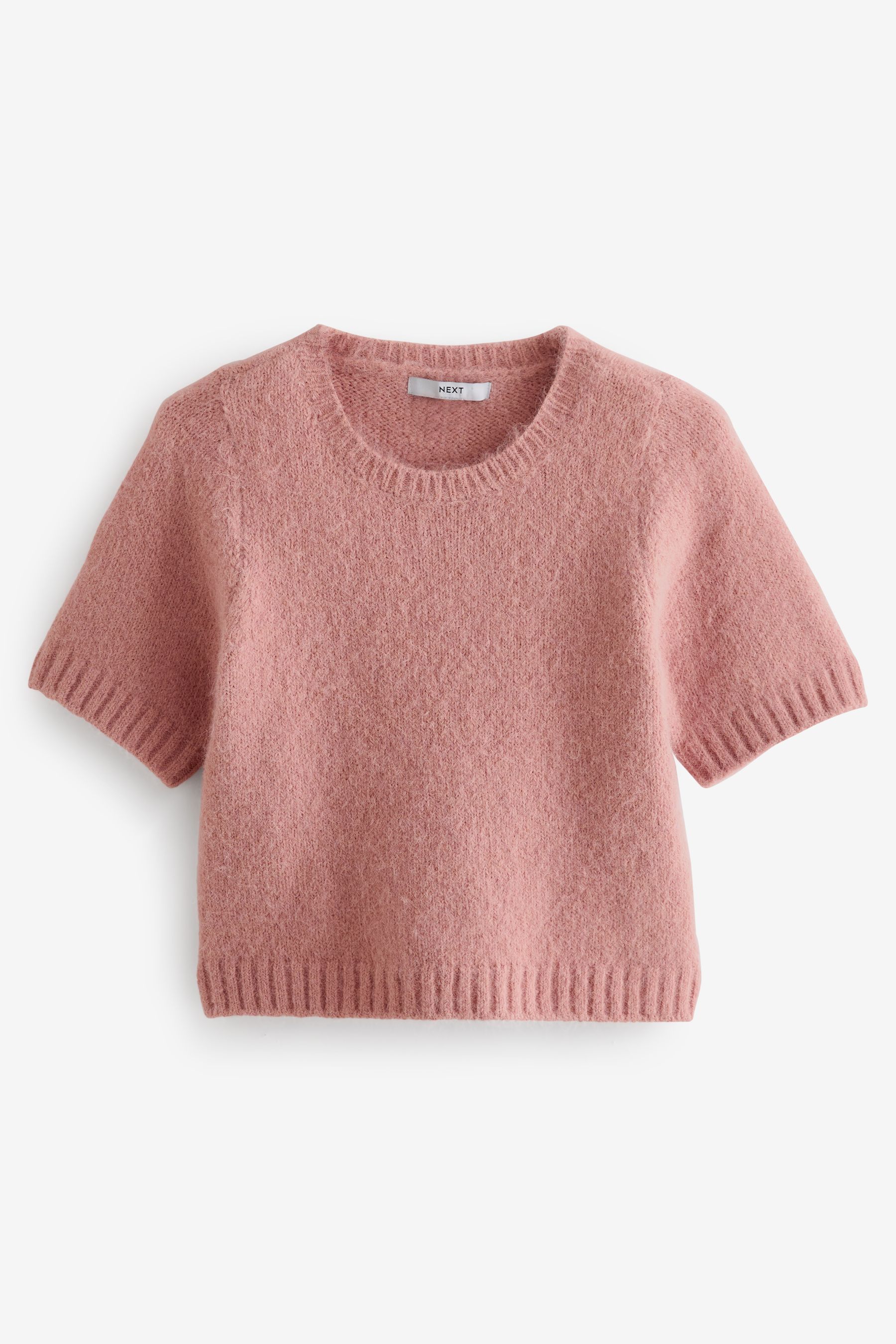 Pink short sleeve jumper clearance