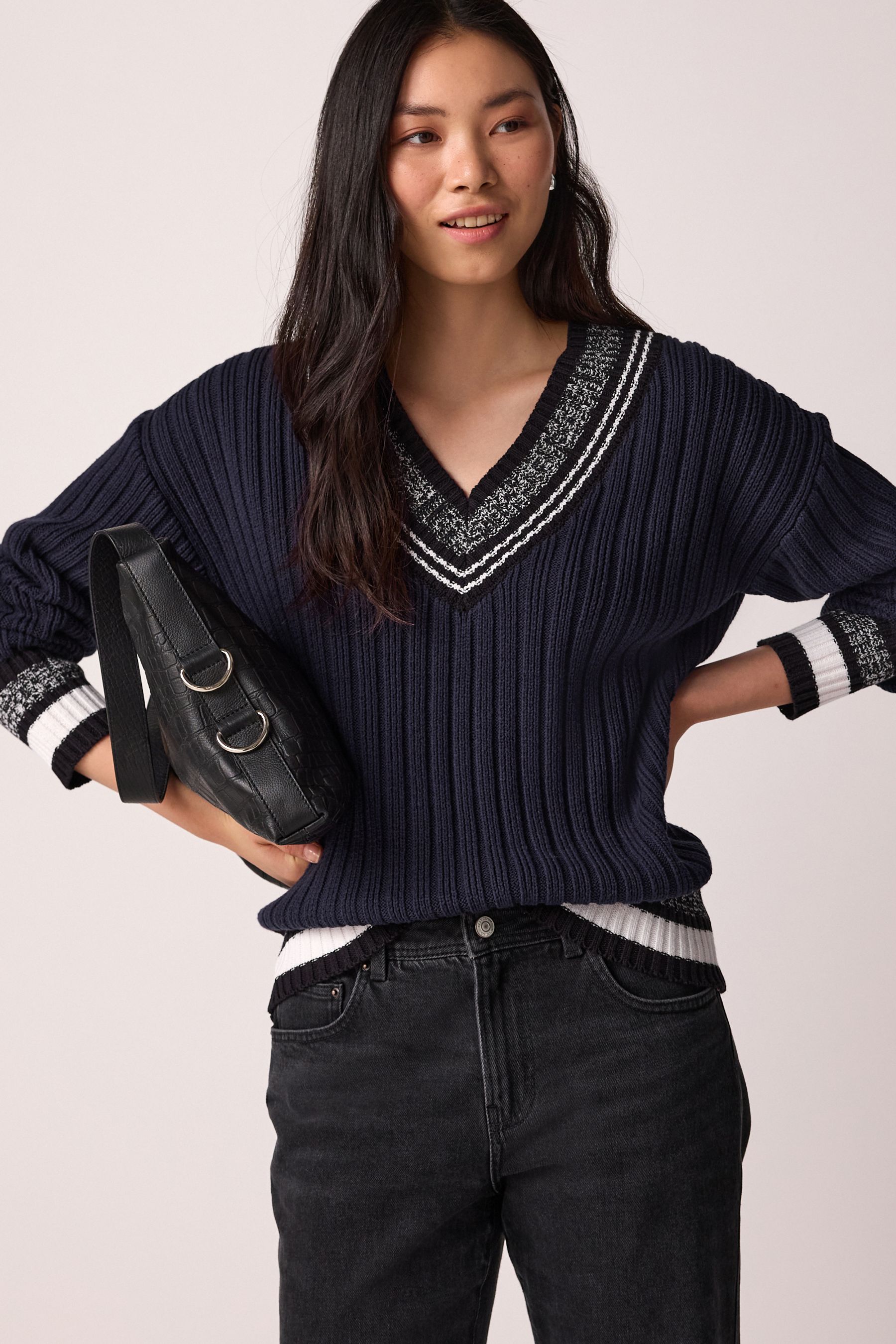 Next ribbed jumper sale