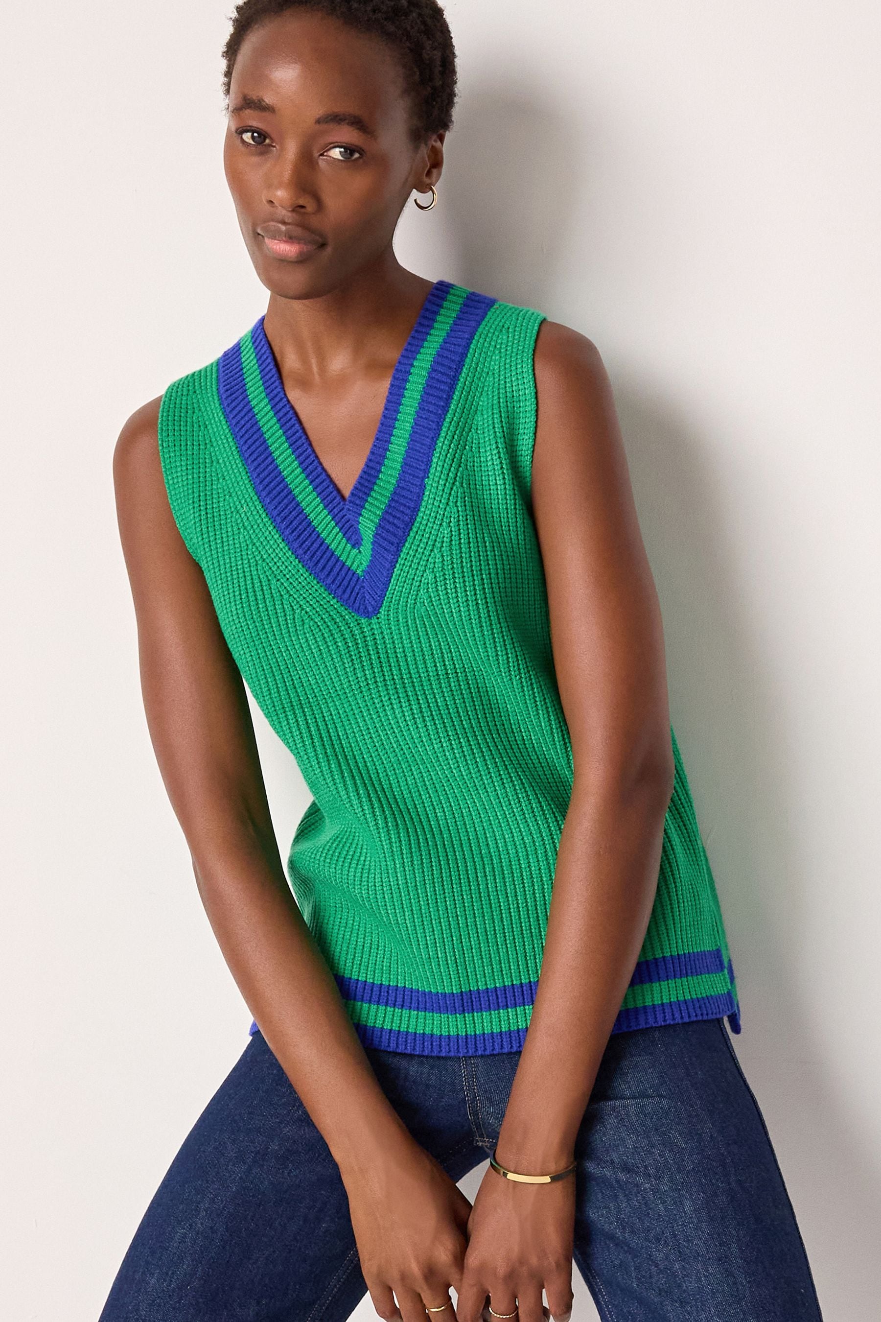 Green sleeveless vest cheap