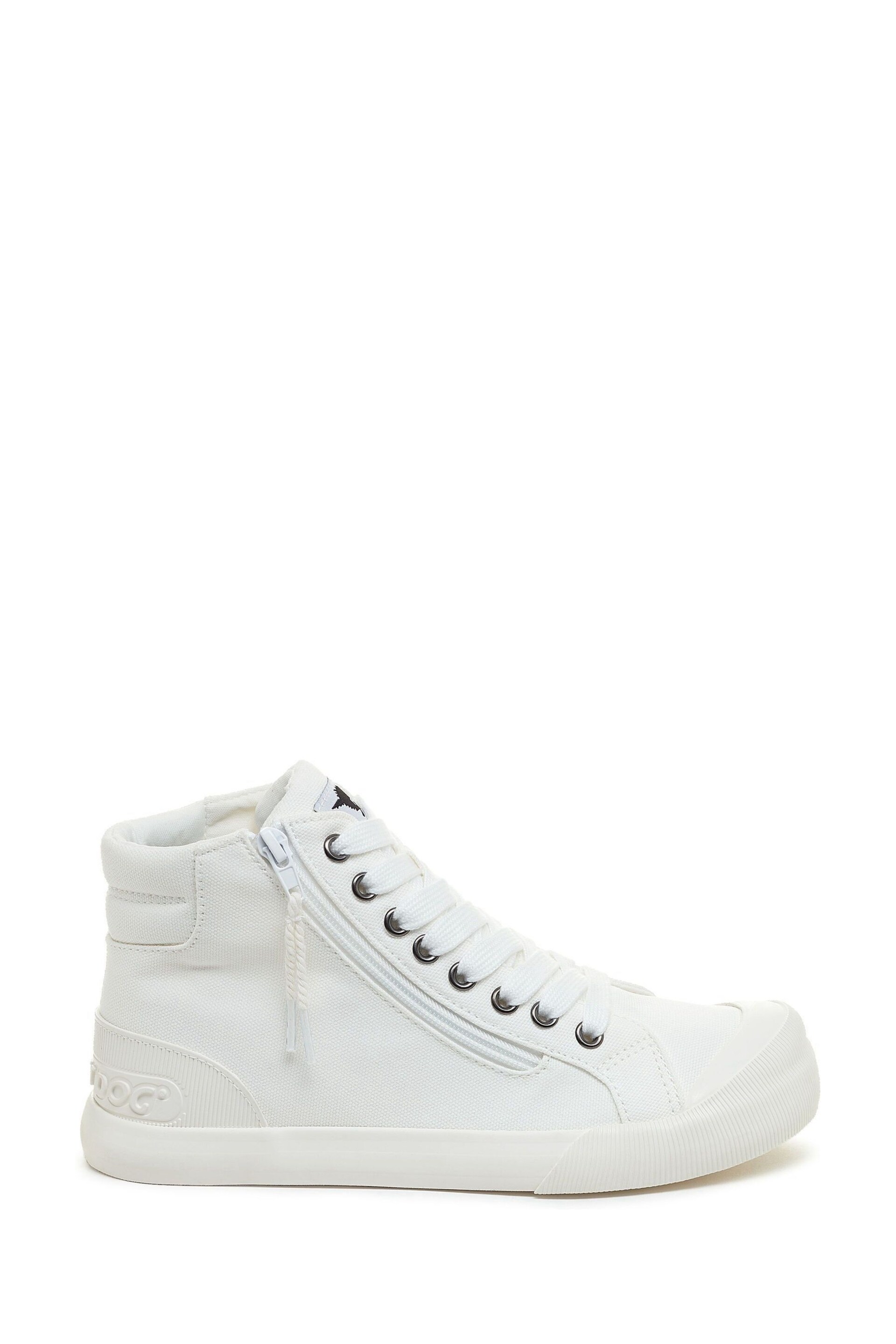 Rocket Dog Jazzin Hi 12A Canvas Trainers - Image 1 of 7