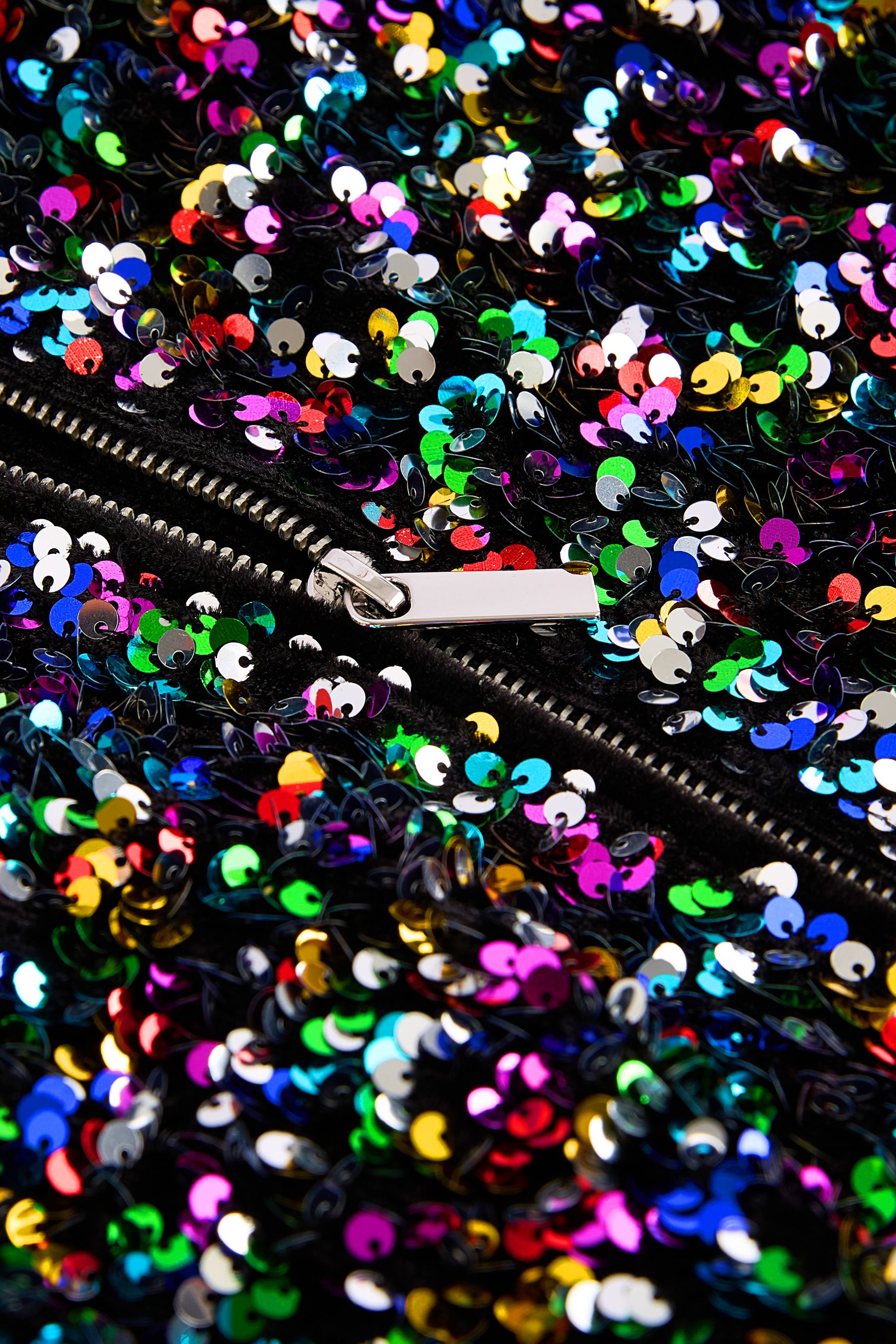 Buy Multi Sequin Bomber Jacket 3 16yrs from Next United Arab Emirates