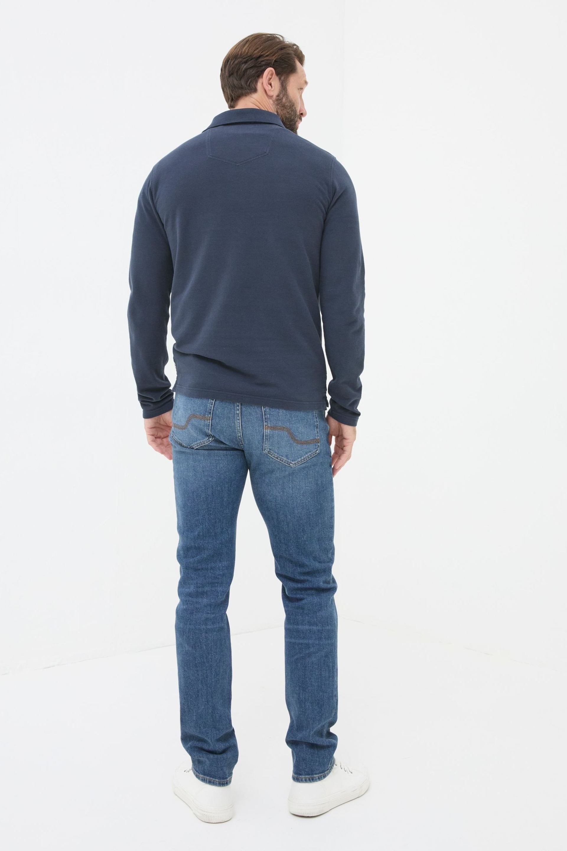 FatFace Blue Slim Fit Jeans - Image 2 of 5