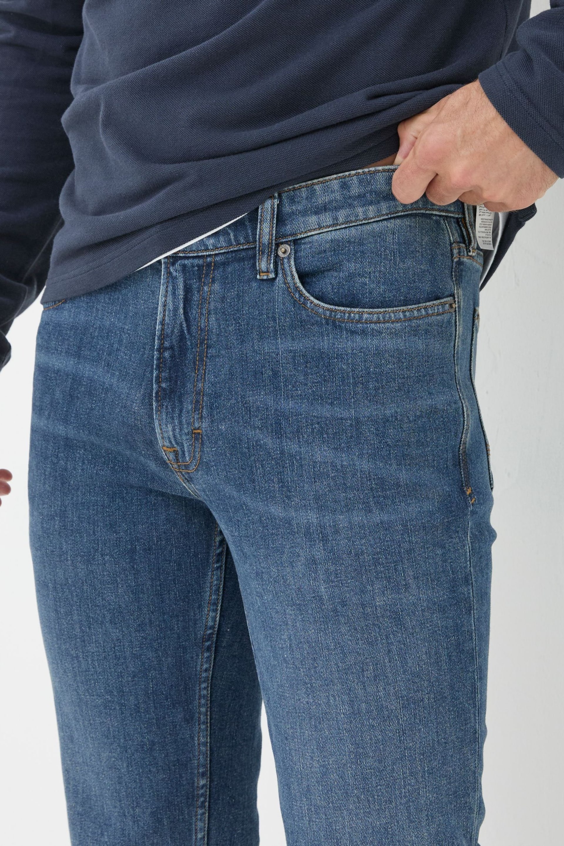 FatFace Blue Slim Fit Jeans - Image 5 of 5