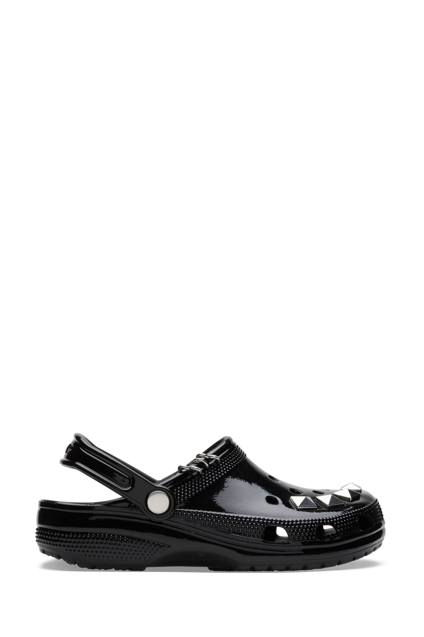 Black studded clogs 2025