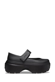 Crocs Black Stomp Mary Jane Shoes - Image 1 of 7