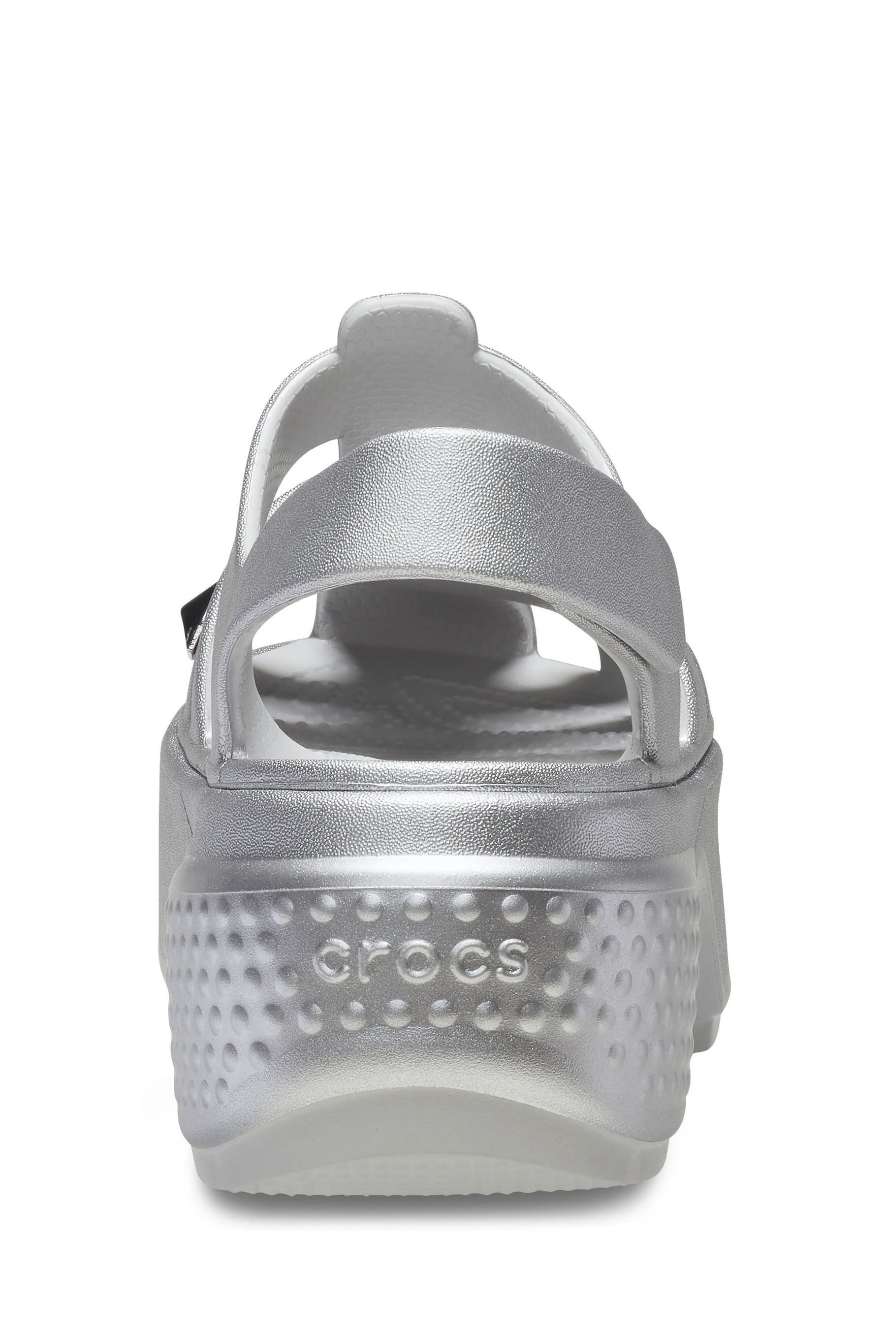 Buy Crocs Silver Stomp Fisherman Sandals from Next Canada