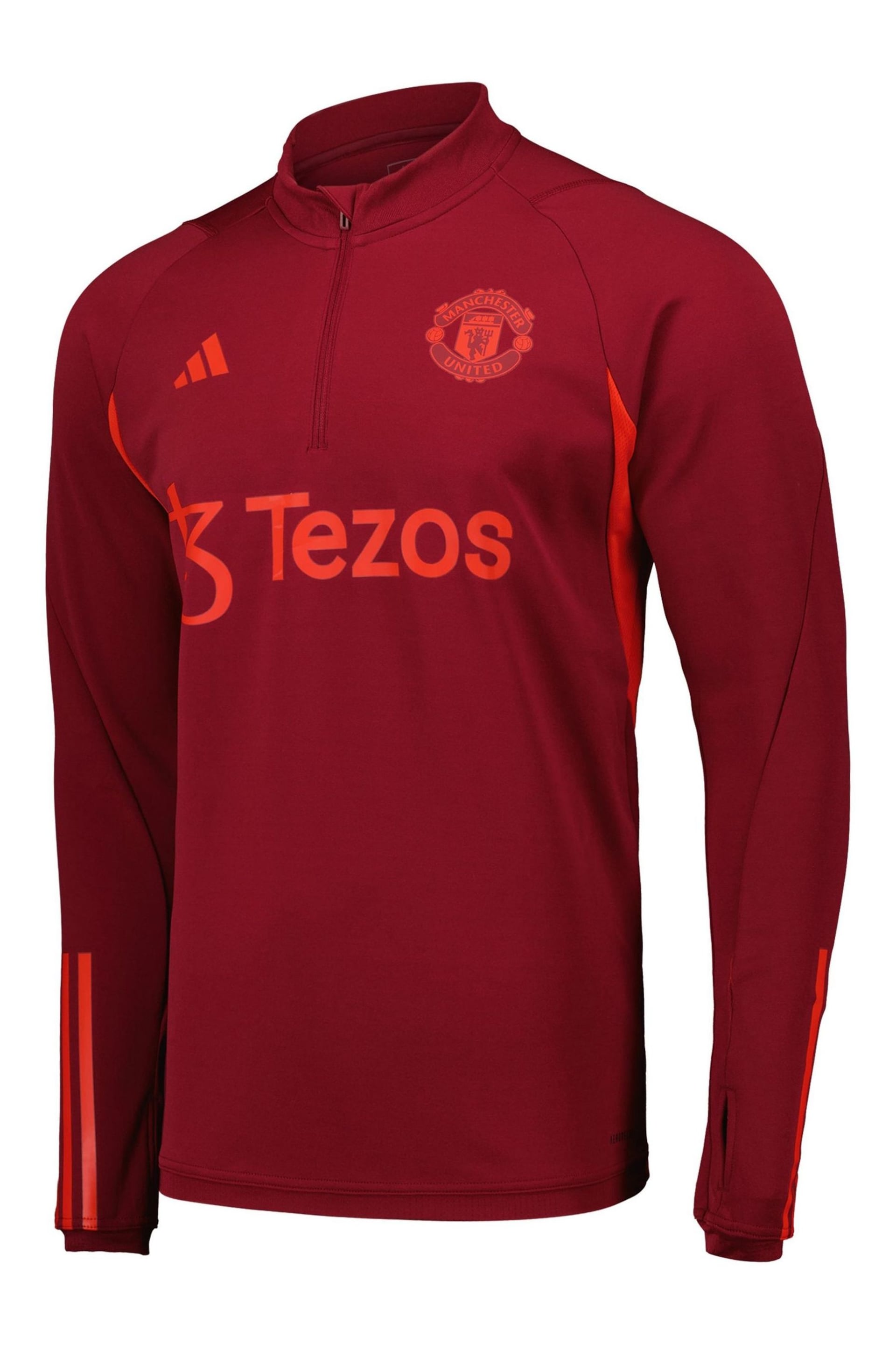 adidas Red Manchester United European Training Top - Image 2 of 5
