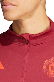 adidas Red Manchester United European Training Top - Image 5 of 5
