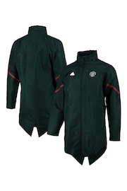 adidas Black Manchester United Travel Jacket - Image 1 of 3