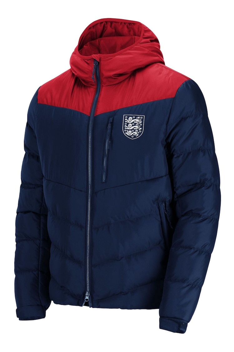 Fanatics Blue England Padded Jacket - Image 2 of 3