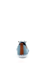 Lunar St Ives Light Blue Plimsoll - Image 6 of 9