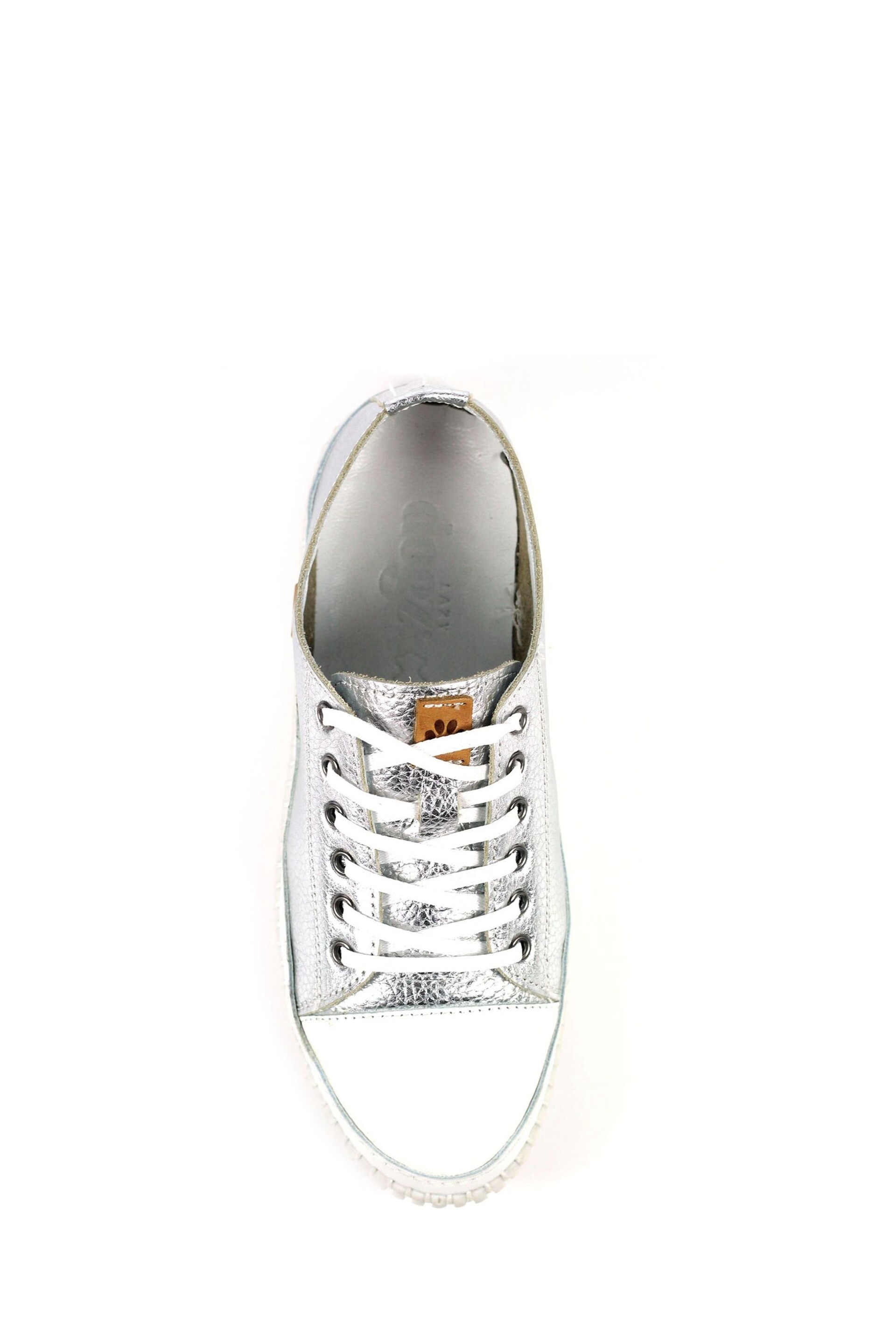 Lazy Dogz Silver Starlet Lea Shoes - Image 7 of 8