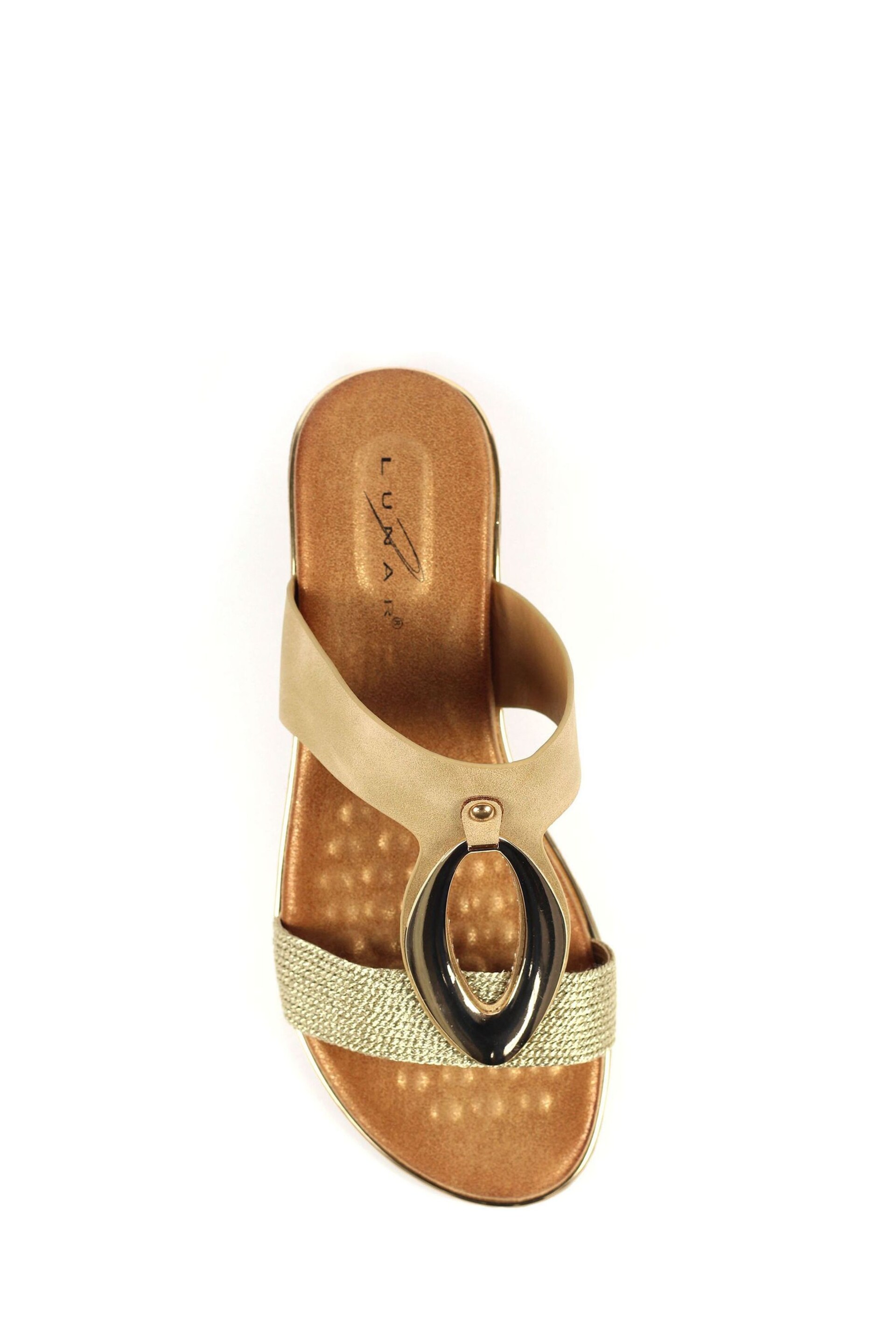 Lunar Porto Wedge Sandals - Image 4 of 6