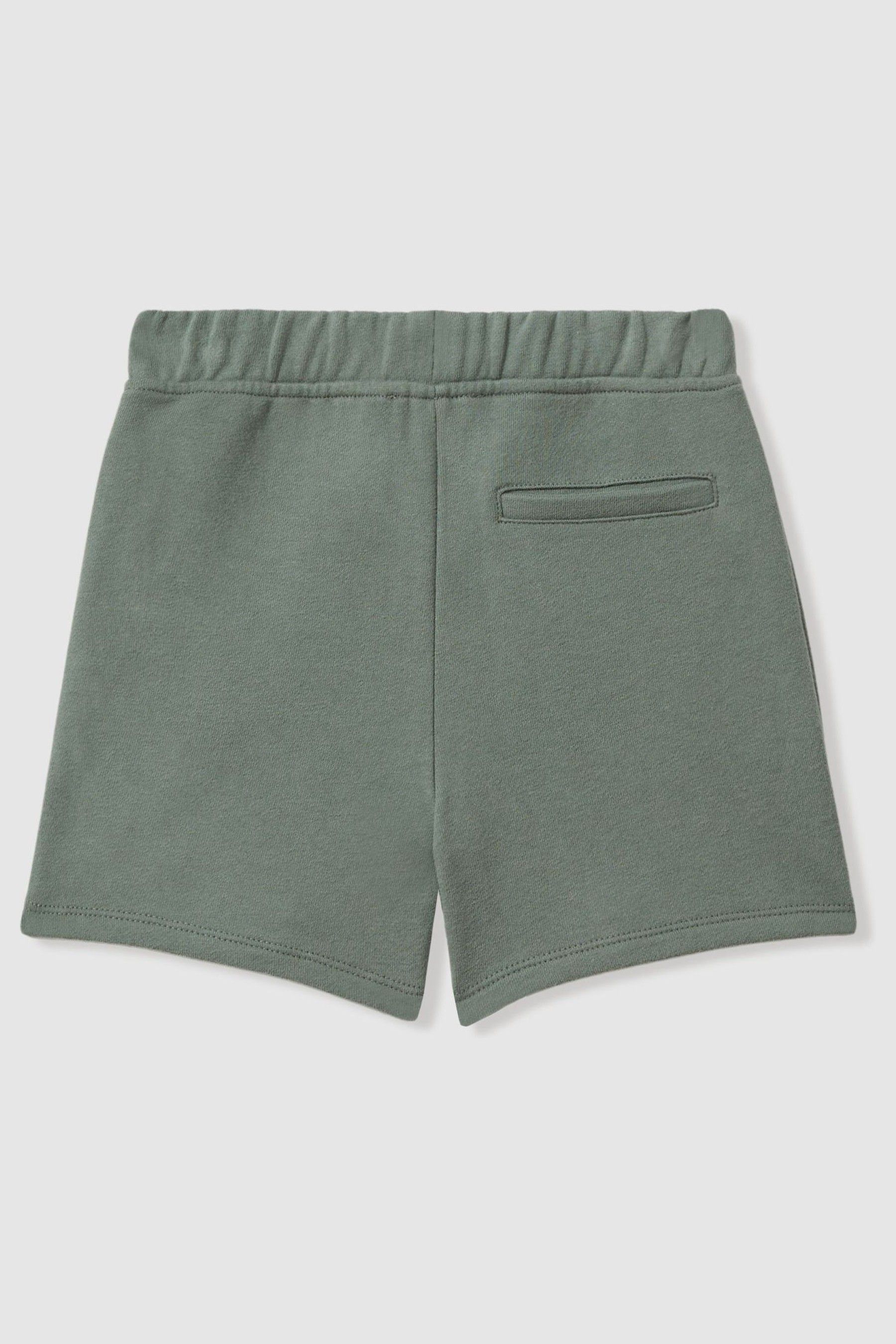 Buy Reiss Dark Sage Ridley 9 13 yrs Cotton Motif Sweat Shorts from the Next UK online shop