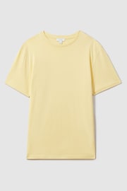 Reiss Melon Bless Cotton Crew Neck T-Shirt - Image 2 of 5