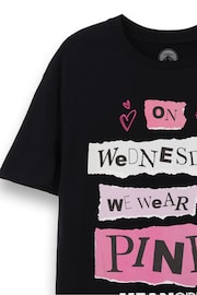 Vanilla Underground Black Mean Girls Ladies Licencing T-Shirt - Image 3 of 6