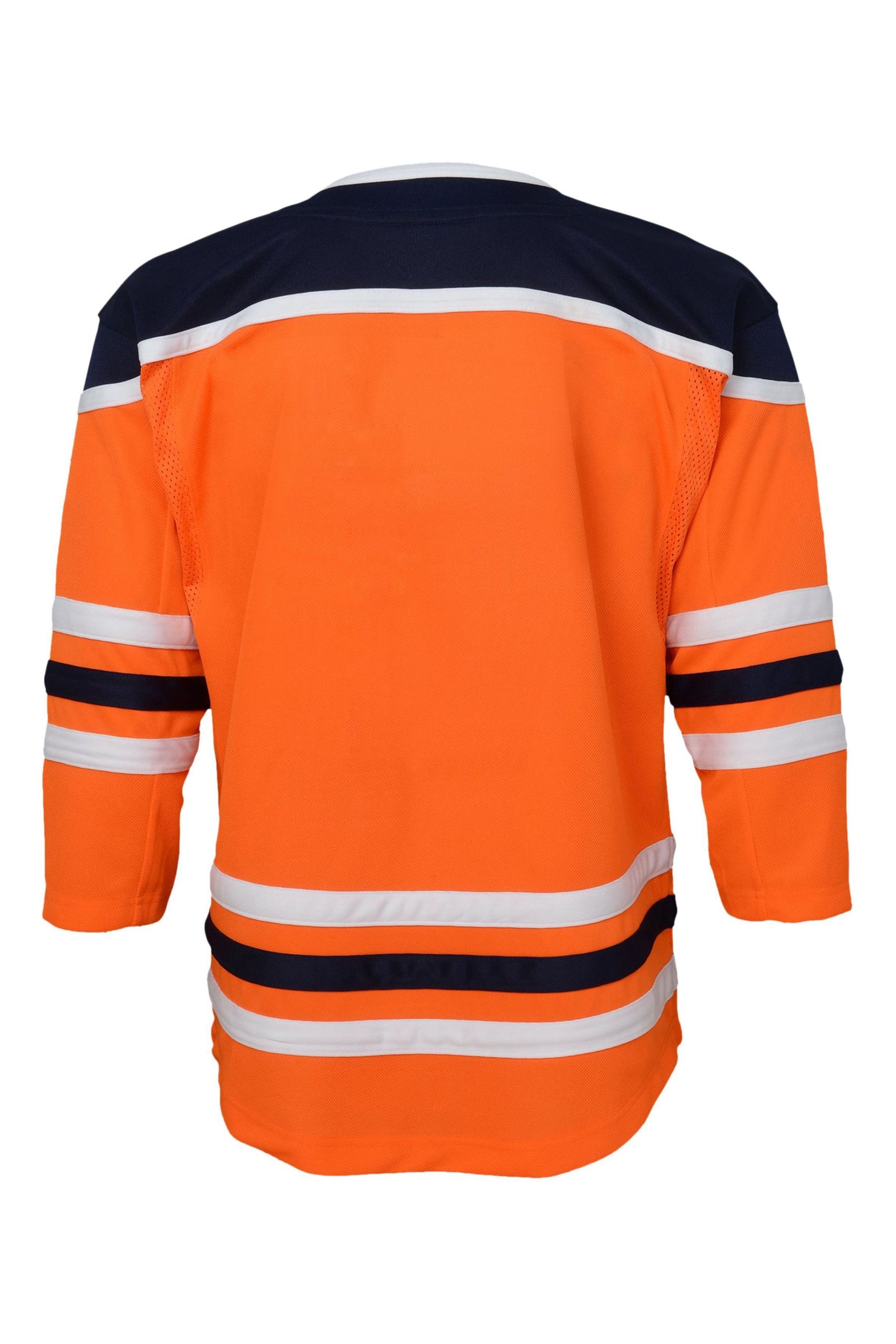 Buy adidas Orange NHL Edmonton Oilers Replica Home Jersey Toddler from Next Luxembourg