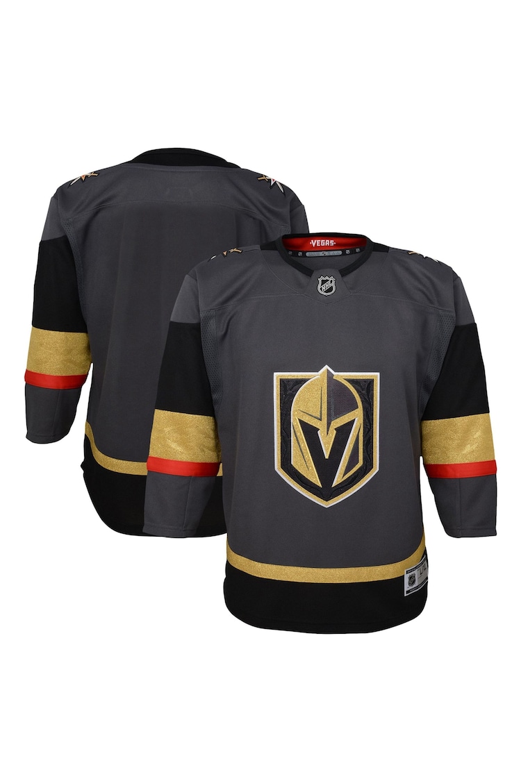 adidas Grey NHL Vegas Golden Knights Replica Home Jersey Toddler - Image 1 of 3