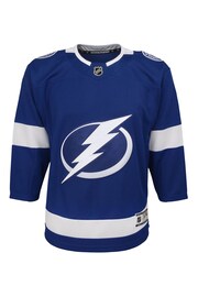 adidas Blue NHL Tampa Bay Lightning Replica Home Jersey Toddler - Image 2 of 3