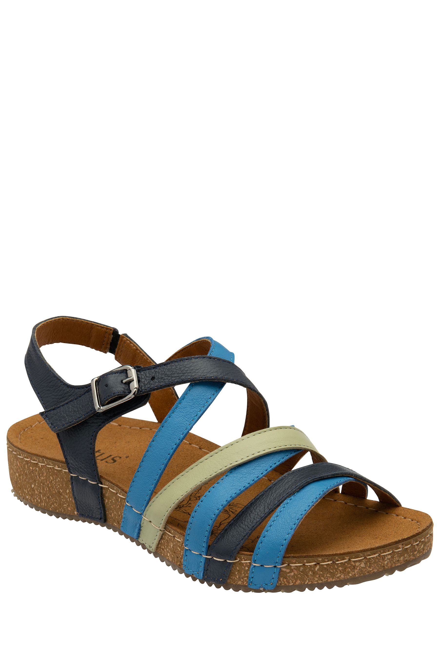 Buy Lotus Multi Leather Slingback Sandals from Next Luxembourg