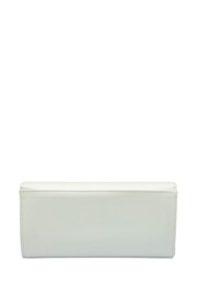 Lotus White Clutch Bag With Chain - Image 2 of 4