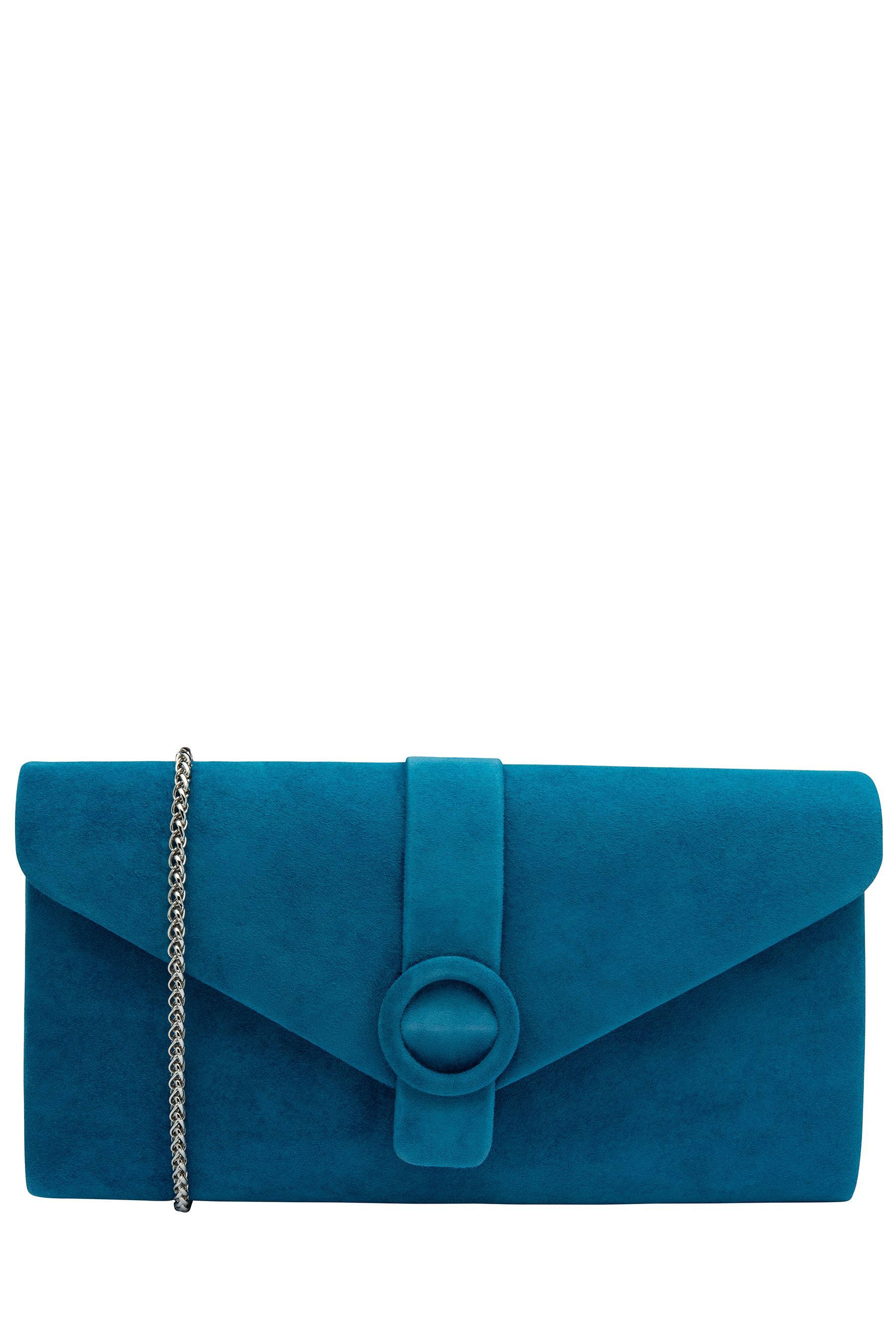 Blue clutch on sale