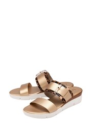 Lotus Gold Mule Sandals - Image 2 of 4