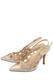 Lotus Nude Slingback Court Shoes - Image 2 of 4