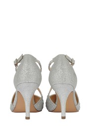 Lotus Silver Pointed-Toe Court Shoes - Image 3 of 4
