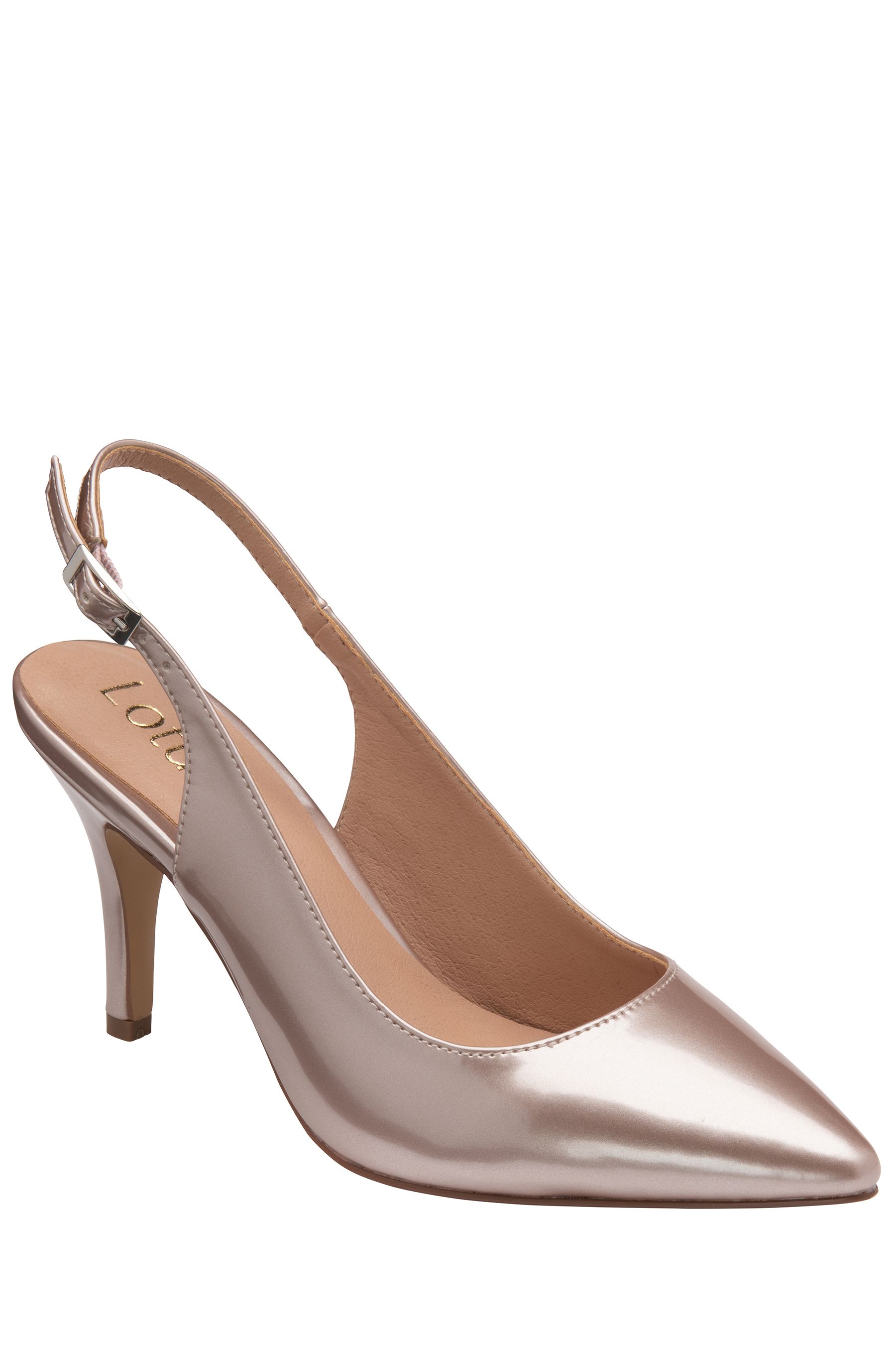 Lotus sling back shoes discount