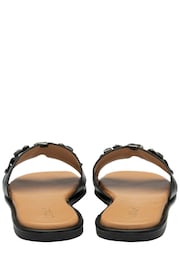 Lotus Black Mule Sandals - Image 3 of 4