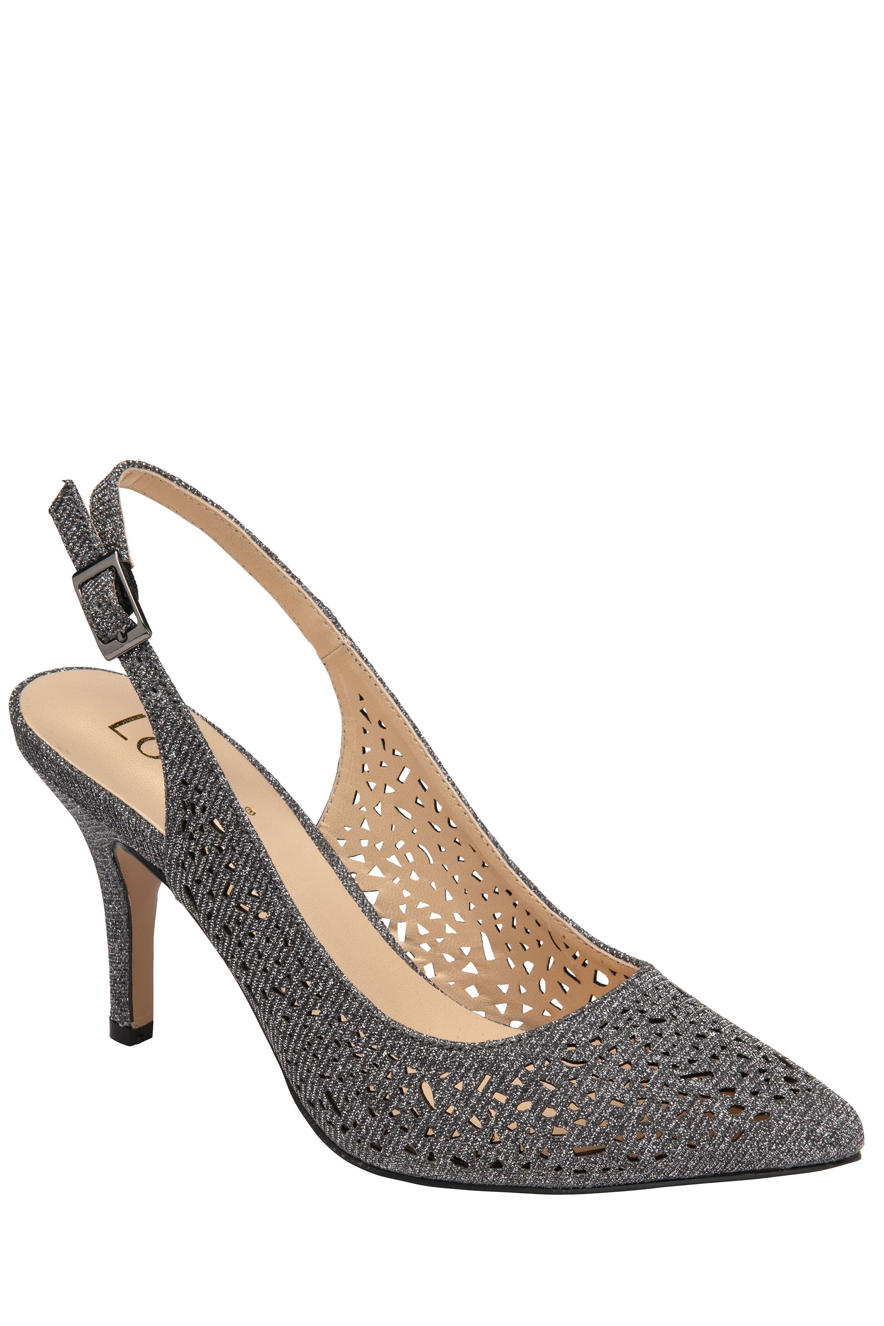 Buy Lotus Grey Slingback Court Shoes from the Next UK online shop