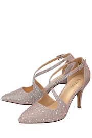 Lotus Pink Pointed-Toe Court Shoes - Image 2 of 4