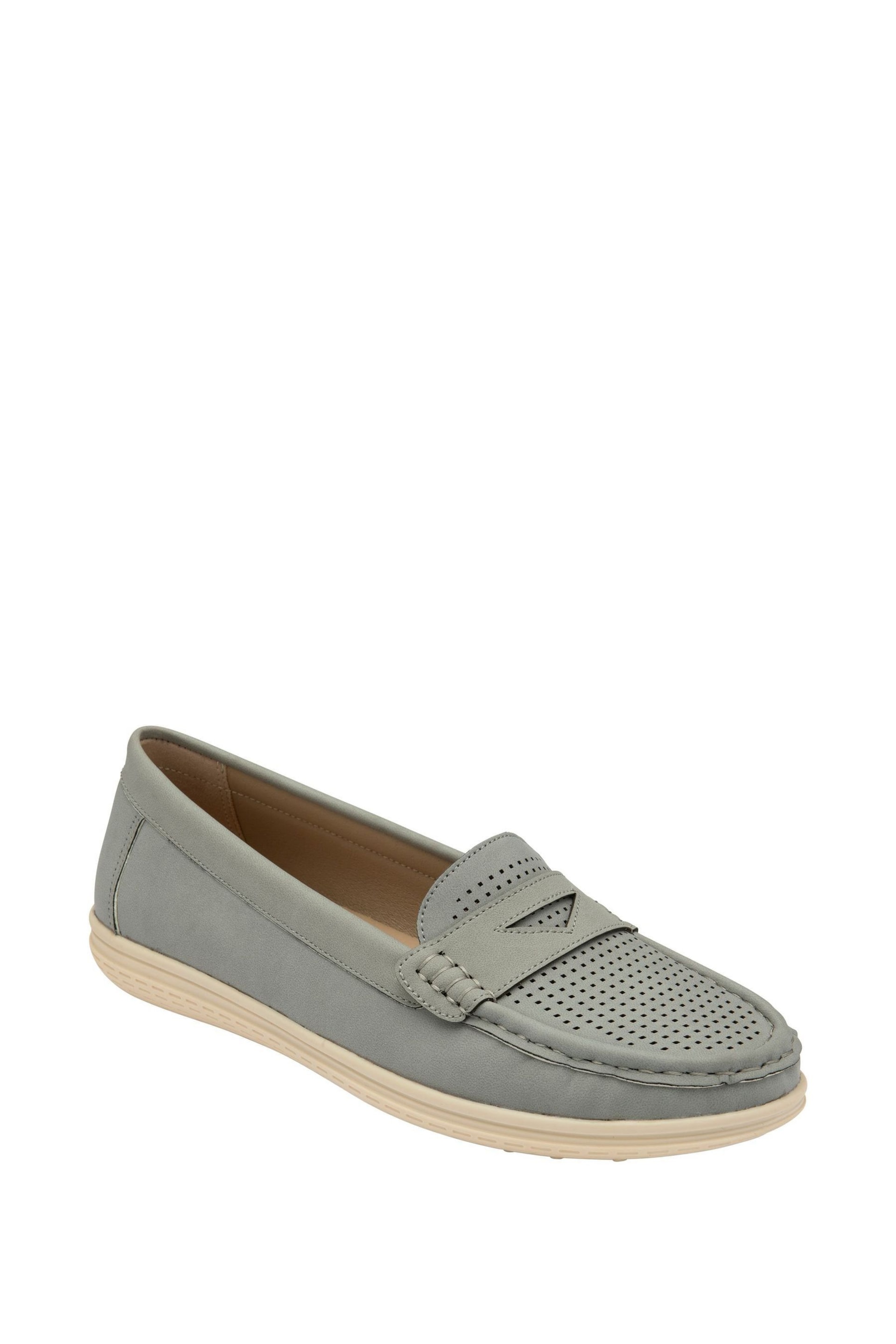 Lotus Grey Loafers - Image 1 of 4