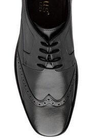 Lotus Black Leather Lace-Up Brogues - Image 4 of 4