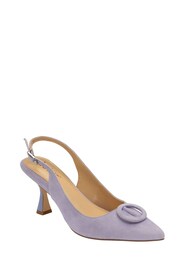 Lotus Purple Pointed-Toe Court Shoes - Image 1 of 4