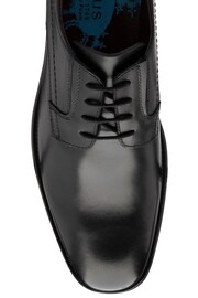 Lotus Black Leather Derby Shoes - Image 4 of 4