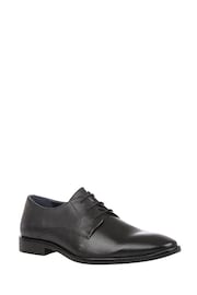Lotus Charcole Black Leather Derby Shoes - Image 1 of 4